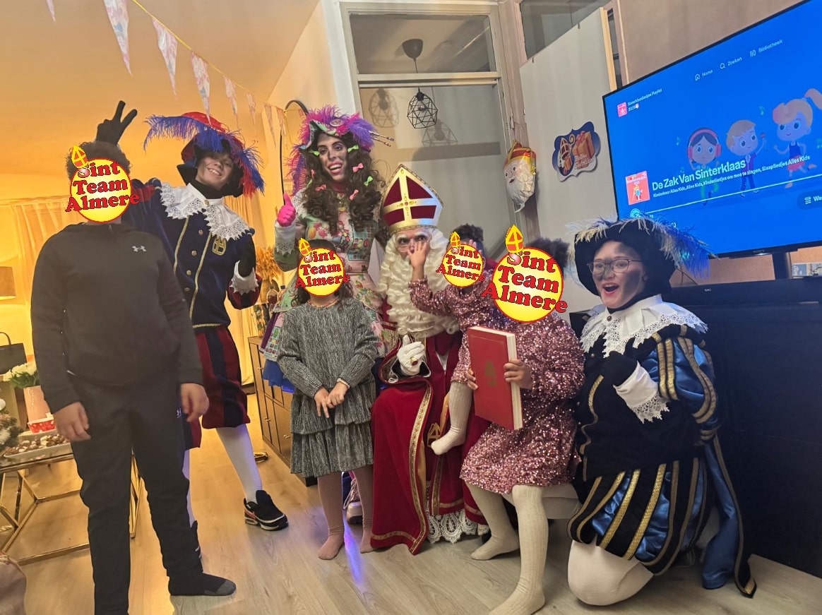 Huisbezoek bij gezin